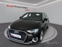 Usata Audi A3 Advanced 110 CV (80 kW) 2022 Nero Berlina
