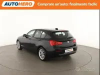 Usata BMW 118 Sport Line 150 CV (110 kW) 2018 Nero Berlina