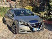 Usata Nissan Leaf Tekna 89 kW (122 CV) 2020 Grigio Utilitaria