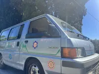 Usata Mitsubishi L300 65 CV (47 kW) 1991 Blu/azzurro Furgone