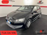 Usata VW Polo Comfortline 75 CV (55 kW) 2012 Nero Utilitaria