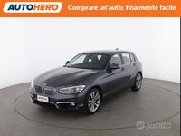 Usata BMW 118 150 CV (110 kW) 2015 Grigio Utilitaria