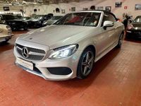 Usata Mercedes C220 Premium Plus 170 CV (125 kW) 2018 Argento Cabrio