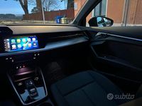 Usata Audi A3 150 CV (110 kW) 2021 Nero Berlina