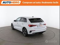 Usata Audi A3 Advanced 204 CV (150 kW) 2022 Bianco Berlina