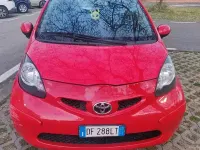 Usata Toyota Aygo 68 CV (50 kW) 2007 Rosso Utilitaria