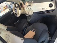 Usata Fiat 500 Lounge 69 CV (50 kW) 2012 Bianco Berlina