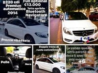 Usata Mercedes B220 2014 Bianco Monovolume