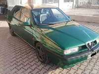 Usata Alfa Romeo 155 140 CV (102 kW) 1996 Verde Berlina
