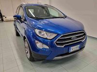 Usata Ford Ecosport Titanium 125 CV (91 kW) 2019 Blu perlato SUV