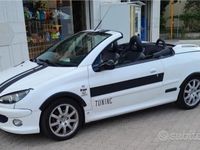 Usata Peugeot 206 109 CV (80 kW) 2004 Bianco Cabrio