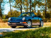 Usata Porsche 964 320 CV (235 kW) 1991 Bluazzurro Cabrio