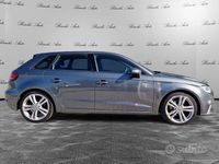 Usata Audi A3 S-Line 150 CV (110 kW) 2017 Grigio Berlina