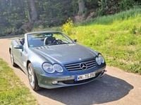 Usata Mercedes SL350 245 CV (180 kW) 2004 Blu Cabrio