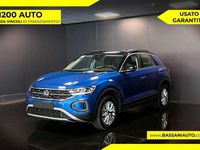 Usata VW T-Roc Life 150 CV (110 kW) 2023 Blu SUV