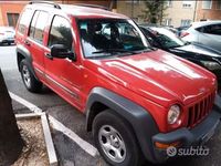 Usata Jeep Cherokee 2002 Rosso SUV