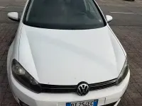 Usata VW Golf VI 122 CV (89 kW) 2009 Bianco Utilitaria