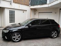 Usata Audi A3 116 CV (85 kW) 2018 Nero Berlina
