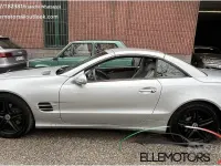 Usata Mercedes SL500 Elegance 306 CV (225 kW) 2002 Blu Cabrio