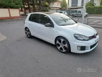 Usata VW Golf VI GTI 210 CV (154 kW) 2009 Bianco Berlina
