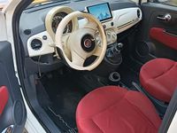 Usata Fiat 500 69 CV (50 kW) 2009 Bianco Cabrio