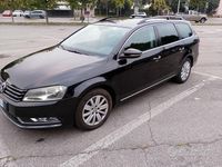 Usata VW Passat 105 CV (77 kW) 2012 Nero Station wagon
