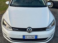 Usata VW Golf VII Trendline 110 CV (80 kW) 2016 Bianco Berlina