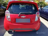 Usata Chevrolet Spark 81 CV (59 kW) 2011 Rosso Utilitaria