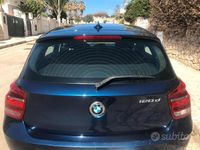 Usata BMW 120 2012 Blu Utilitaria