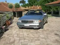Usata Mercedes SL320 231 CV (169 kW) 1994 Grigio Cabrio