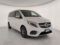 Usata Mercedes V300 Premium 236 CV (173 kW) 2021 Bianco Monovolume