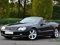 Usata Mercedes SL600 500 CV (367 kW) 2004 Nero Cabrio