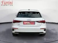 Usata Audi A3 Advanced 116 CV (85 kW) 2022 Bianco Berlina