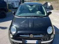 Usata Fiat 500 Lounge 69 CV (50 kW) 2008 Nero Utilitaria