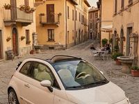 Usata Fiat 500 Lounge 69 CV (50 kW) 2018 Bianco Cabrio