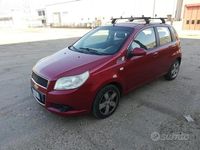 Usata Chevrolet Aveo LS 84 CV (61 kW) 2009 Rosso Berlina