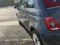Usata Fiat 500C Lounge 69 CV (50 kW) 2018 Grigio Cabrio