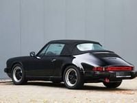 Usata Porsche 911SC 204 CV (150 kW) 1983 Nero Cabrio