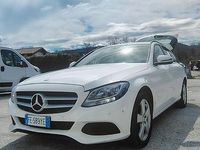 Usata Mercedes C180 Premium Plus 116 CV (85 kW) 2016 Bianco Station wagon