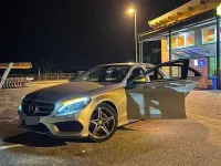 Usata Mercedes C220 170 CV (125 kW) 2017 Grigio Berlina