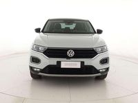 Usata VW T-Roc Advance 150 CV (110 kW) 2020 White silver metallizzato nero SUV