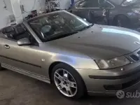 Usata Saab 9-3 Cabriolet 175 CV (128 kW) 2003 Grigio Cabrio