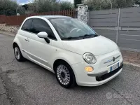 Usata Fiat 500 Lounge 85 CV (62 kW) 2011 Bianco