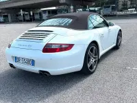 Usata Porsche 997 385 CV (283 kW) 2008 Bianco Cabrio