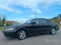 Usata Saab 9-3 150 CV (110 kW) 2002 Blu Cabrio