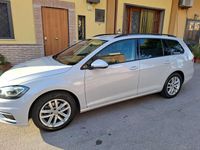 Usata VW Golf VII Business 116 CV (85 kW) 2018 Argento Station wagon