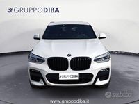 Usata BMW X4 M Sport 190 CV (139 kW) 2020 Bianco SUV
