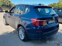 Usata BMW X3 Efficient Dynamics 184 CV (135 kW) 2011 Nero SUV