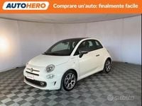 Usata Fiat 500 70 CV (51 kW) 2022 Bianco Cabrio