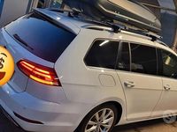 Usata VW Golf VII 150 CV (110 kW) 2018 Bianco Station wagon